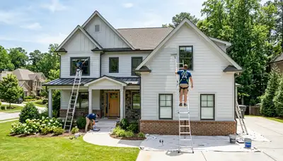 Professional exterior house painting in Atlanta, GA by expert local painters