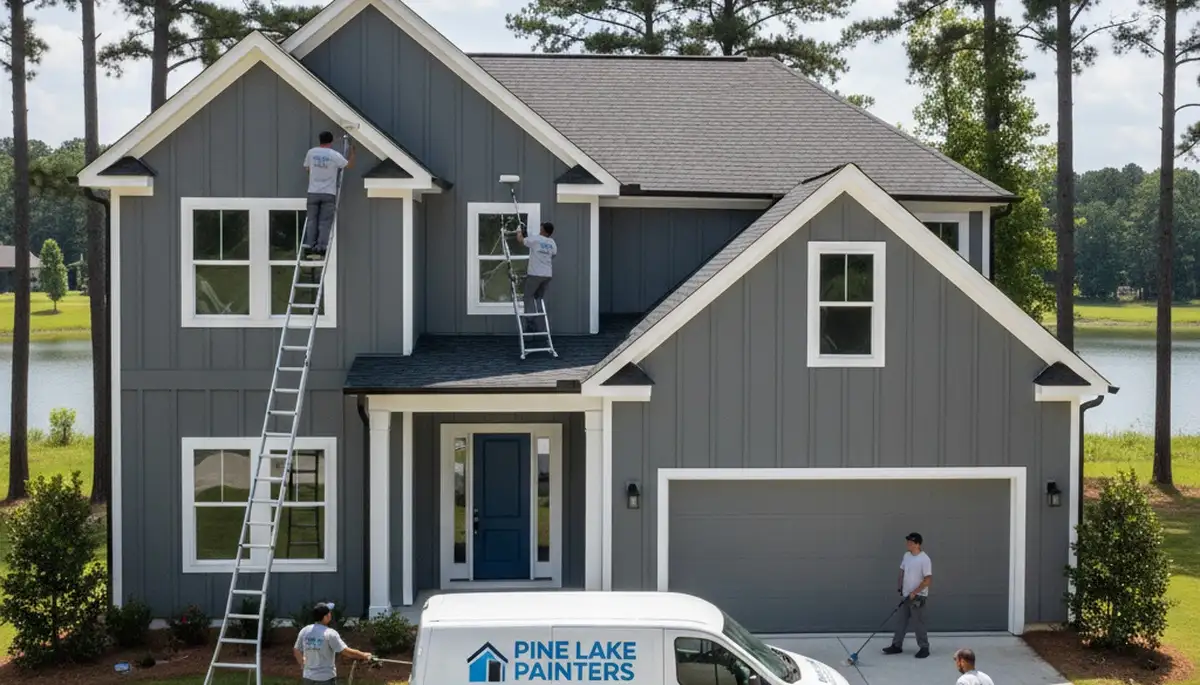 Atlanta, GA exterior house painting service for professional residential home repainting