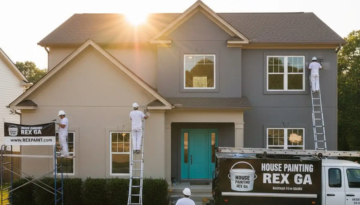 Atlanta, GA house painting services for exterior homes by professional painters