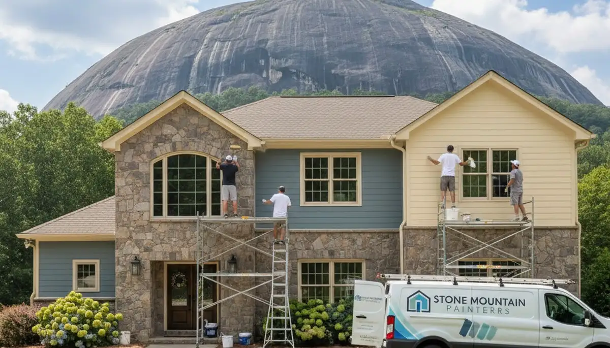 Atlanta, GA house painting service for exterior painting and professional residential home refresh