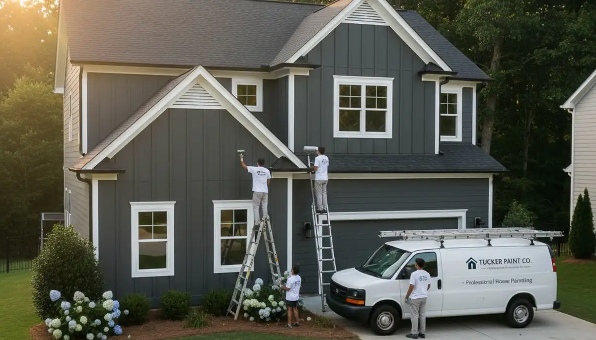 Atlanta, GA house painting service for exterior home painting by professional painters