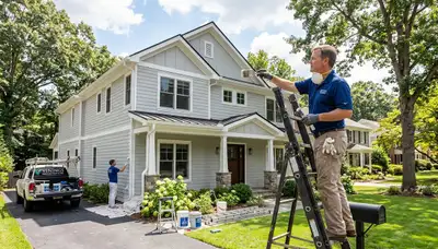 Professional exterior house painting service in Atlanta GA by experienced local painters